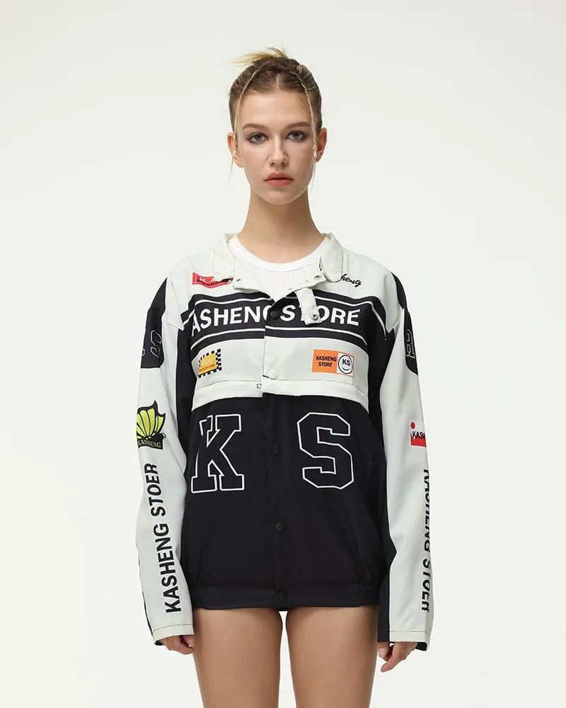 Galaxy Racer Jacket with Detachable Fabric
