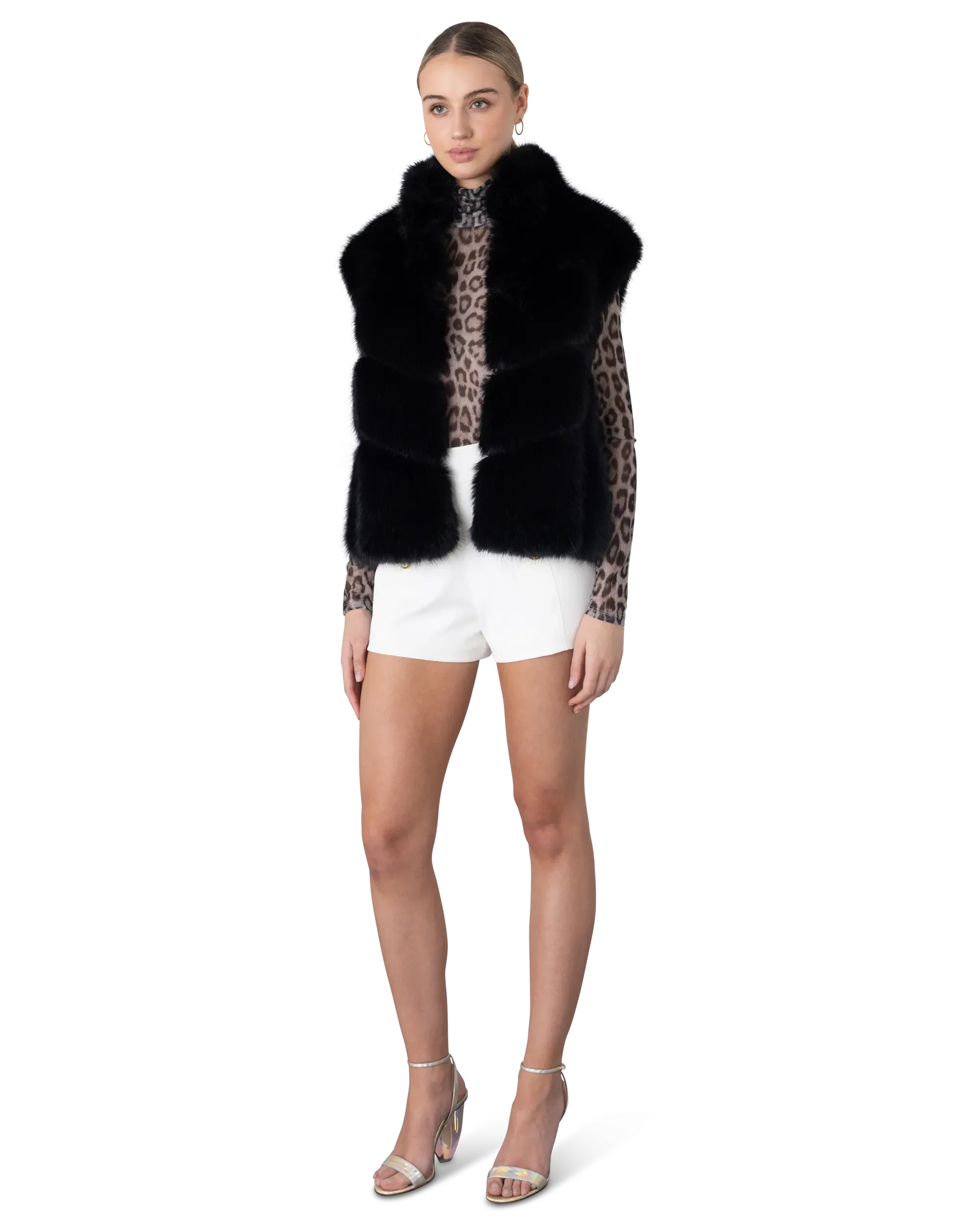 Generation Love Rosario Faux Fur Vest