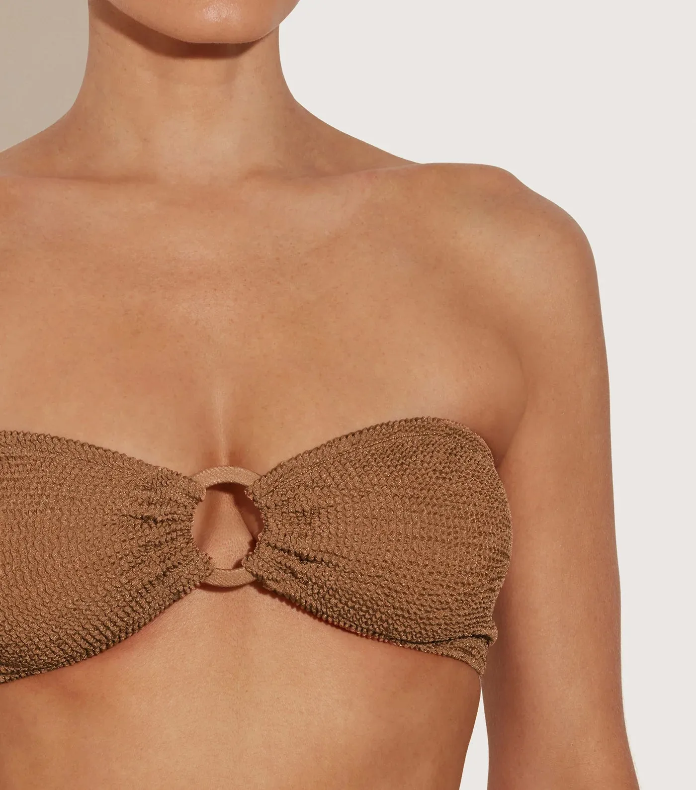 Gloria Bikini - Metallic Bronze
