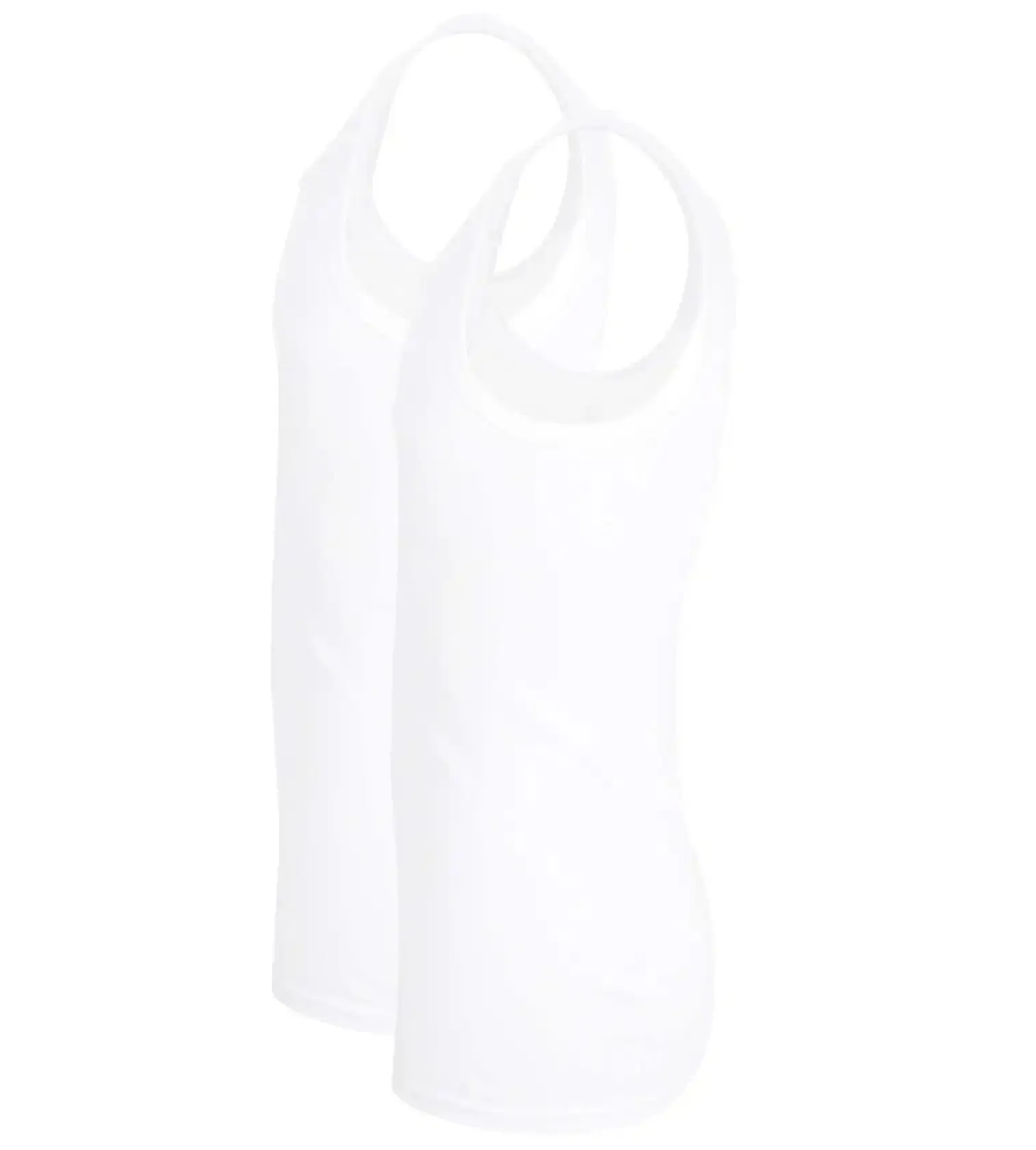 Götzburg Classic Fine Rib Cotton Vest 2 Pack - White