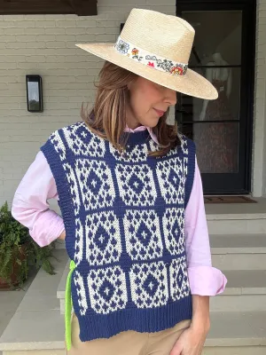 GUSTO NAVY VEST