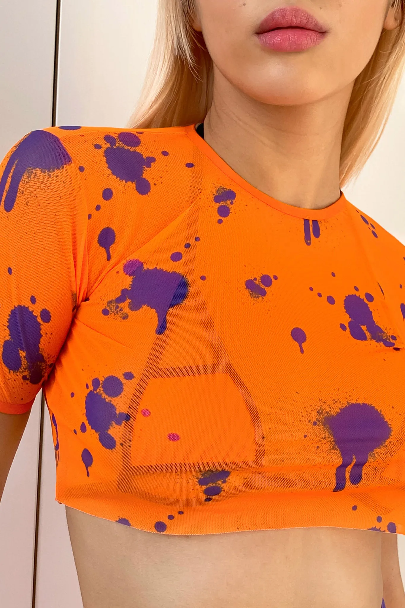 Heat Spray Crop Top