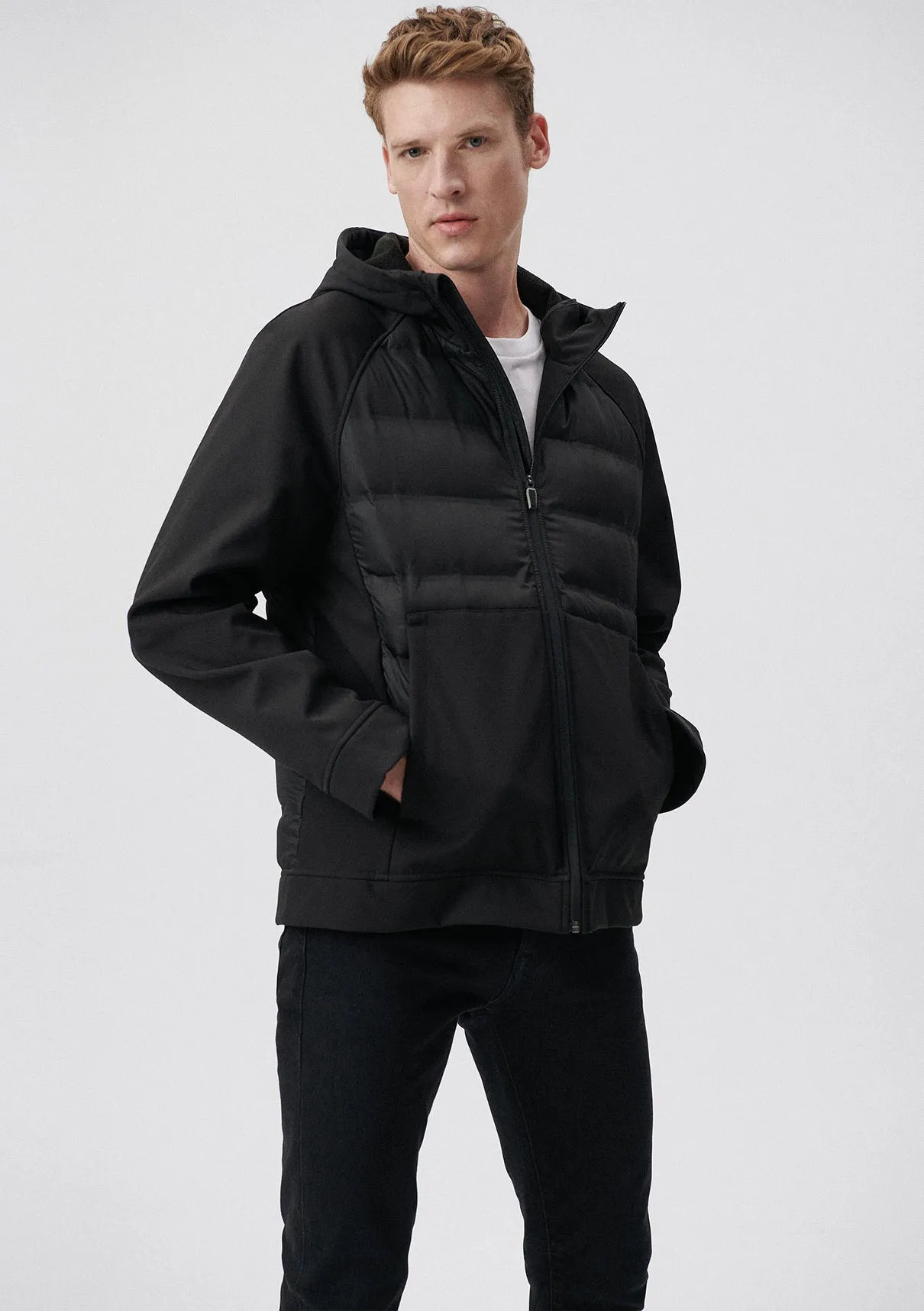 Hooded Black Jacket