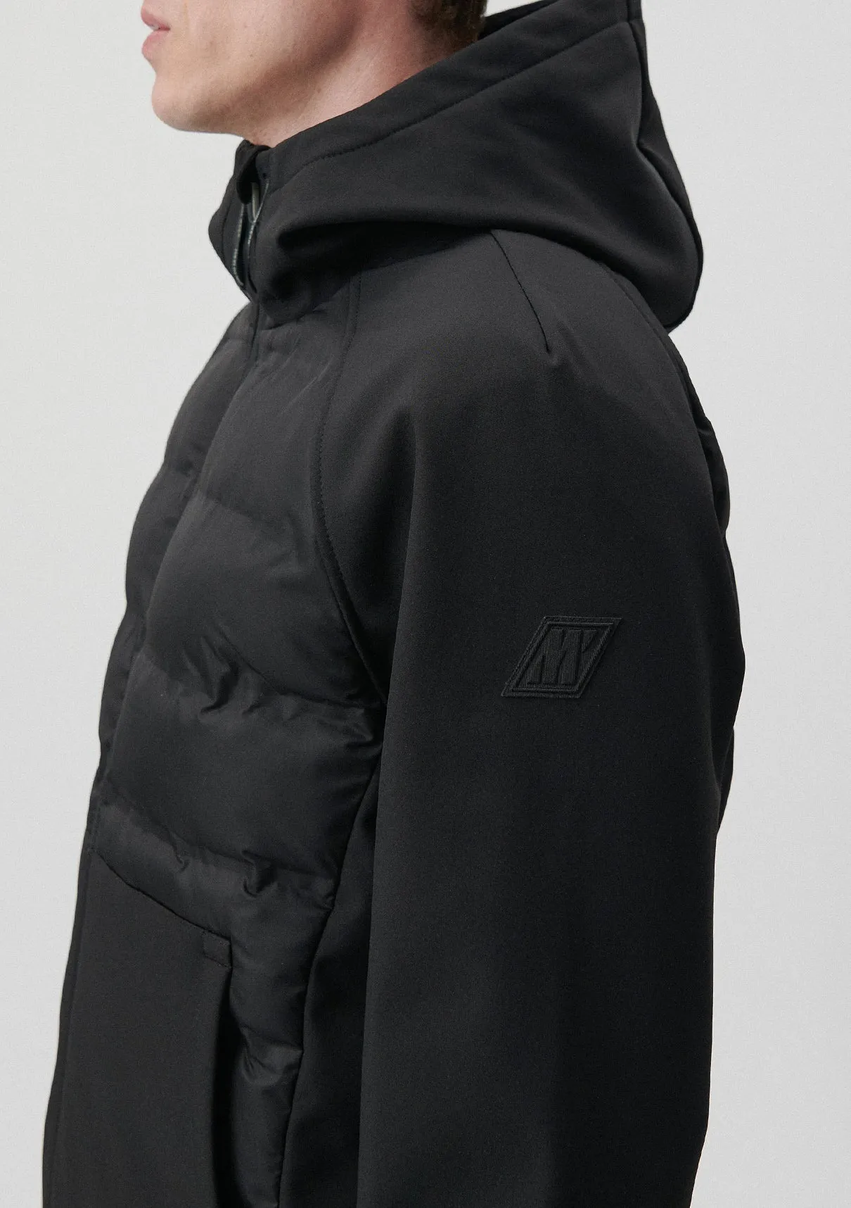 Hooded Black Jacket