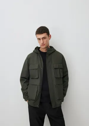 Hooded Black Jacket
