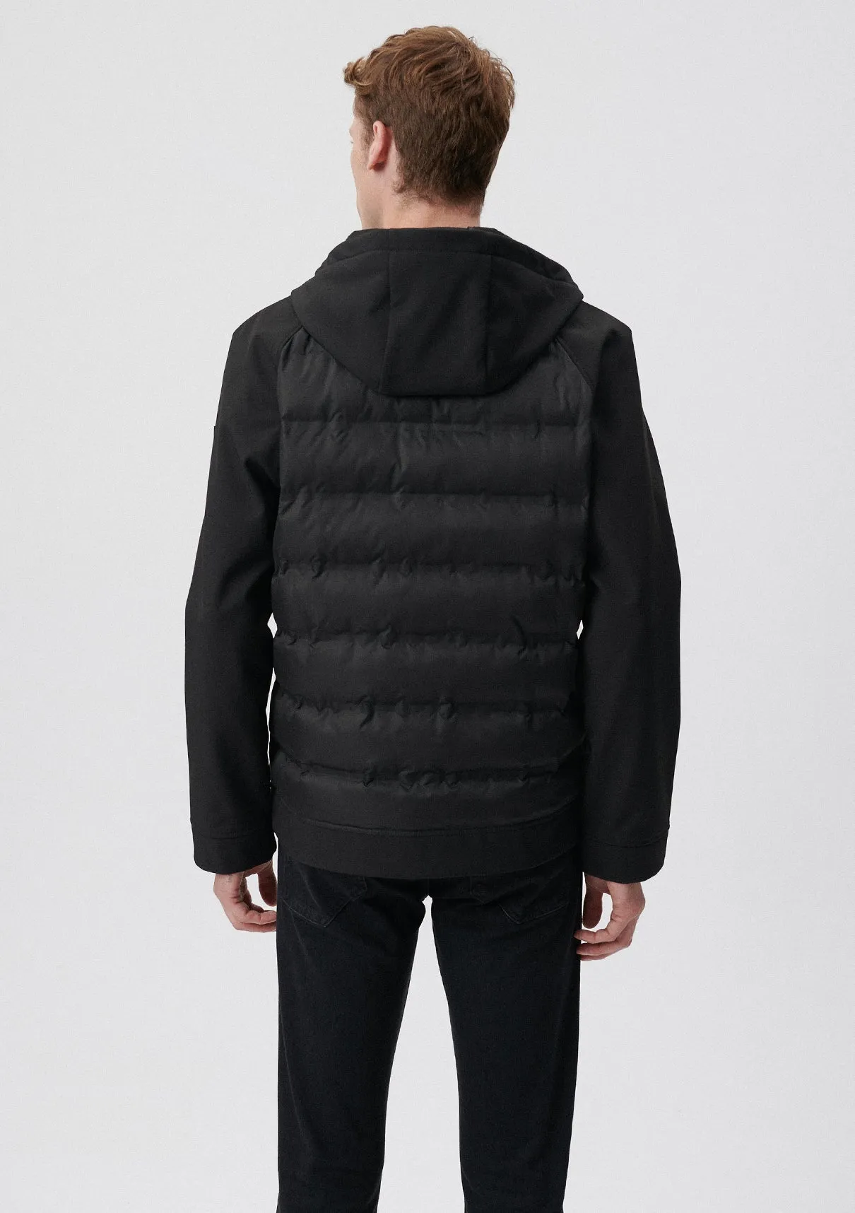 Hooded Black Jacket
