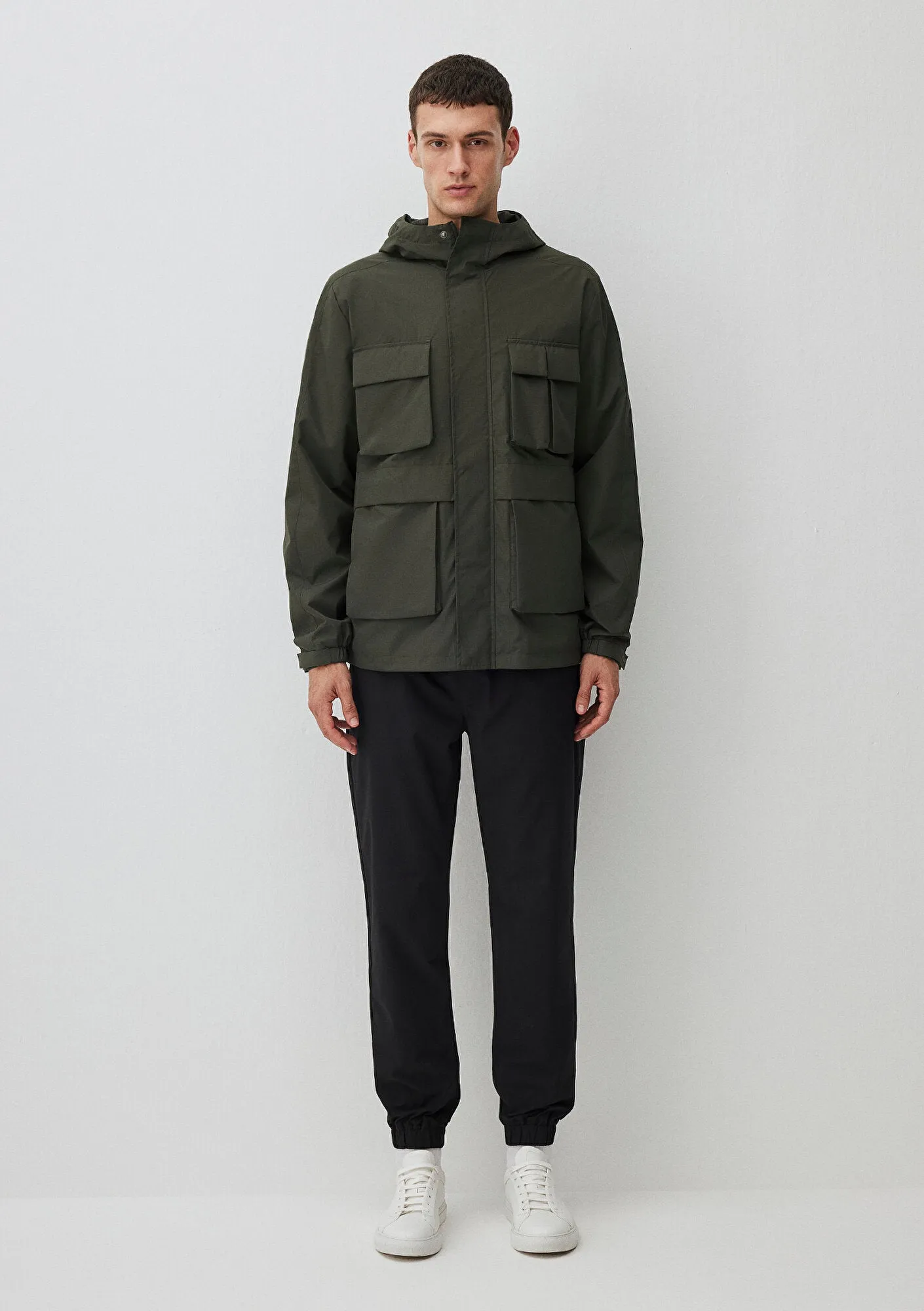 Hooded Black Jacket