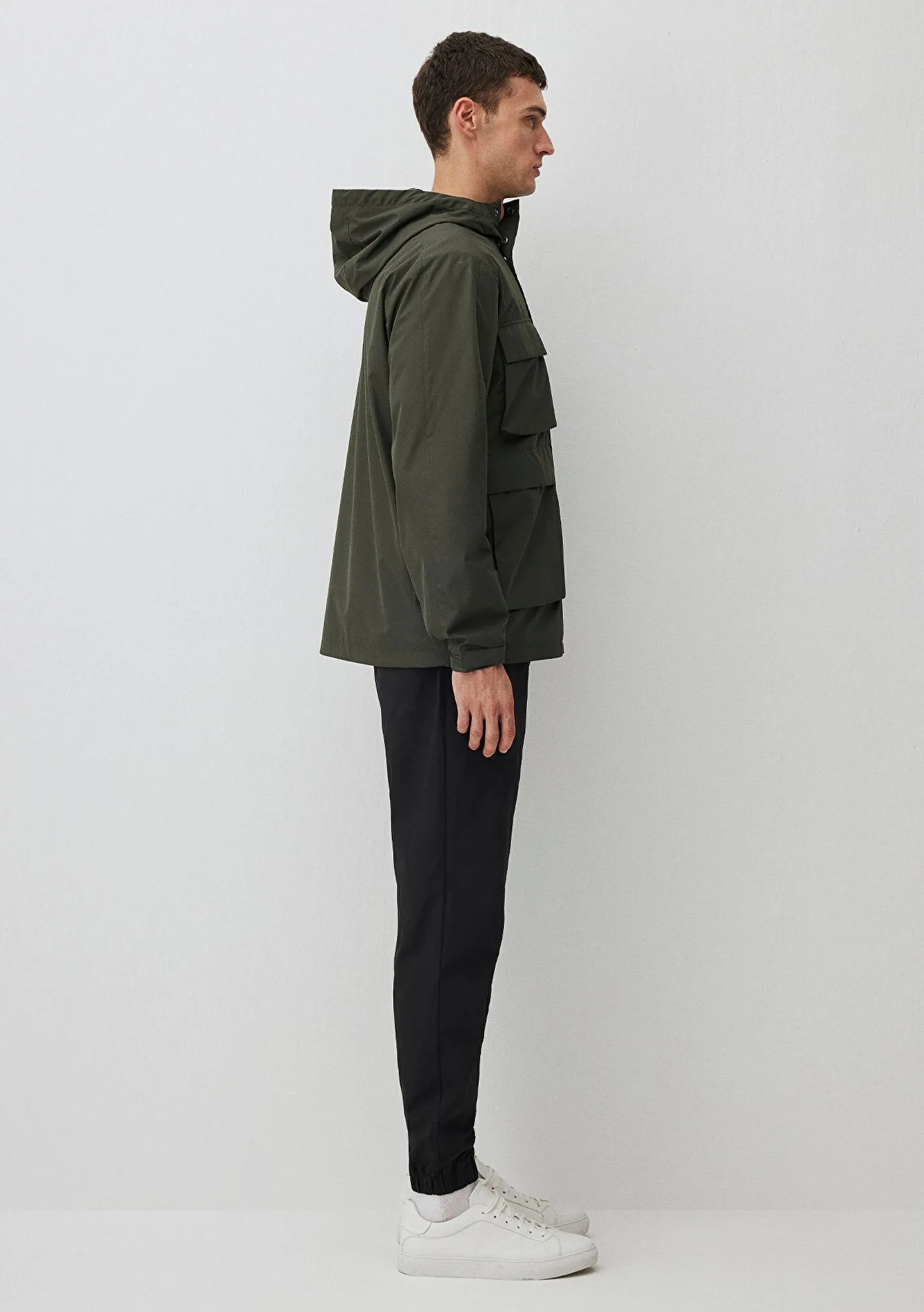 Hooded Black Jacket