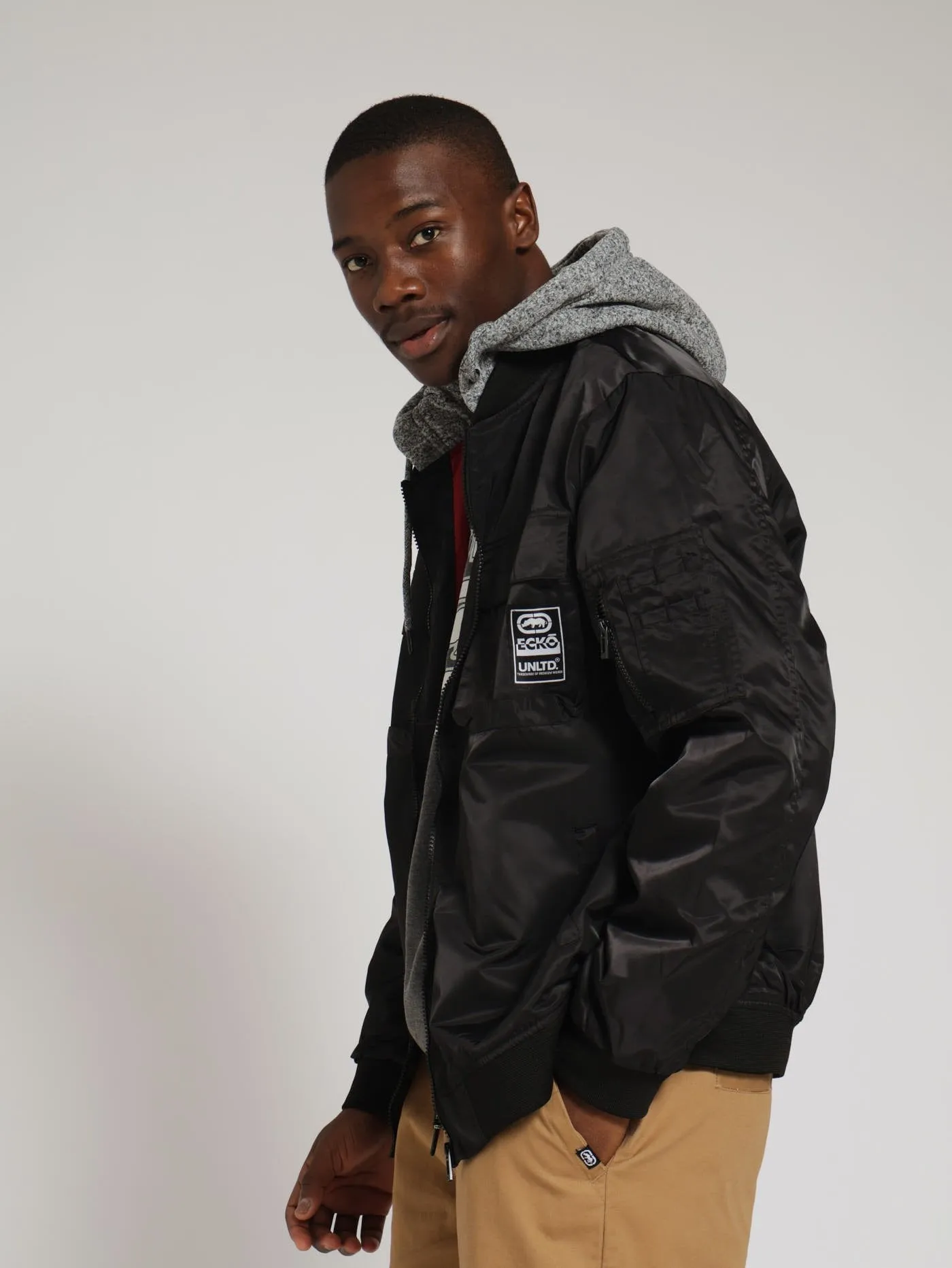Hooded Jacket - Black