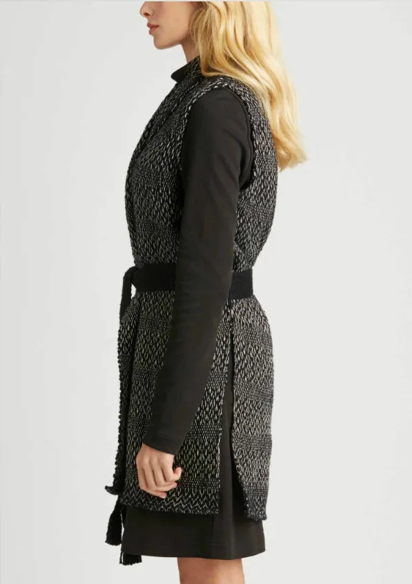 Indigenous Belted Knit Vest Final Sale