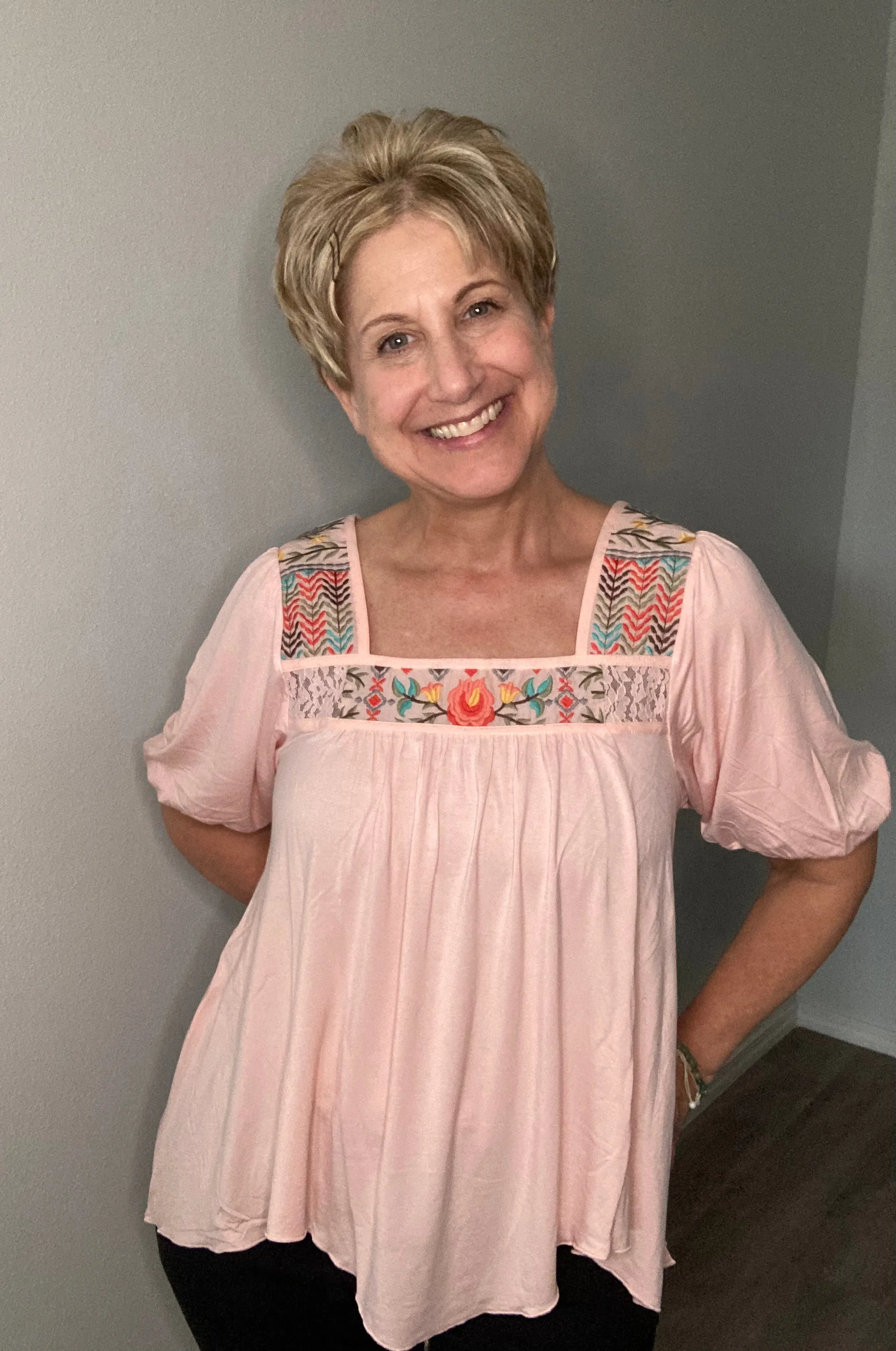 Island Embroidered Top