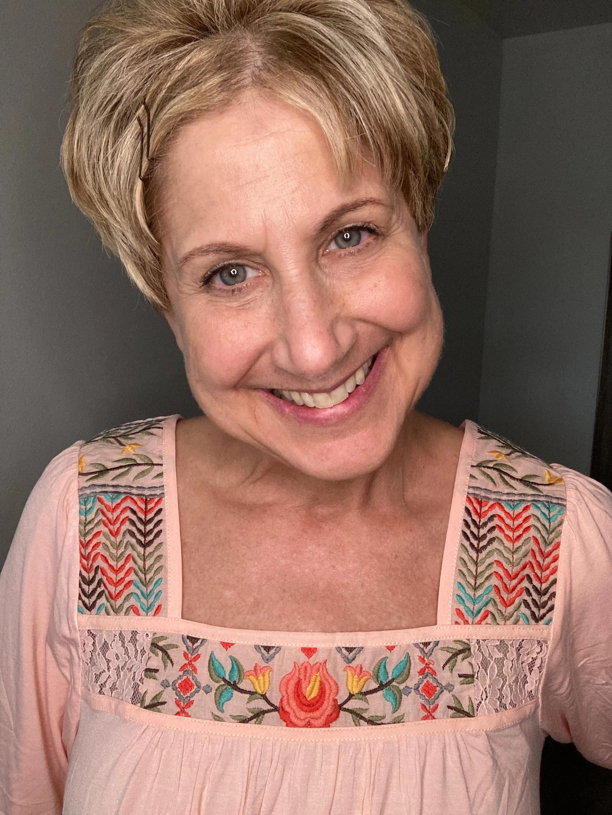 Island Embroidered Top