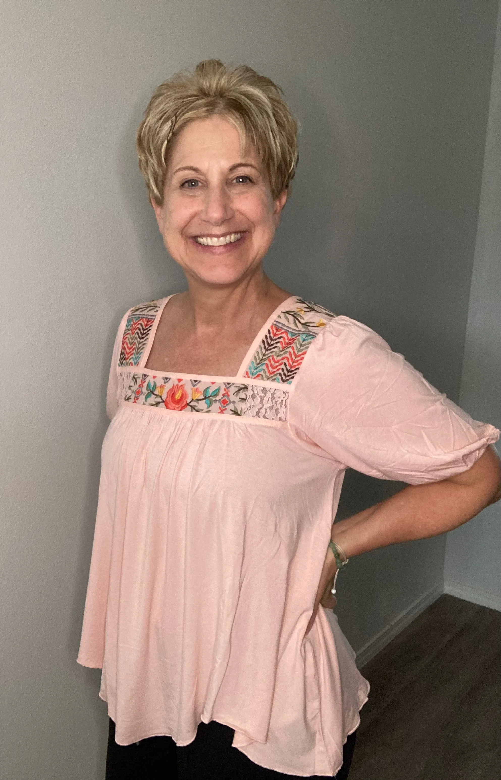 Island Embroidered Top
