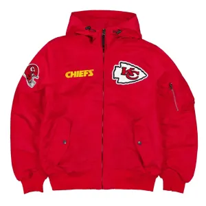 Kansas City Chiefs Historic L-2B Hooded Bomber Jacket
