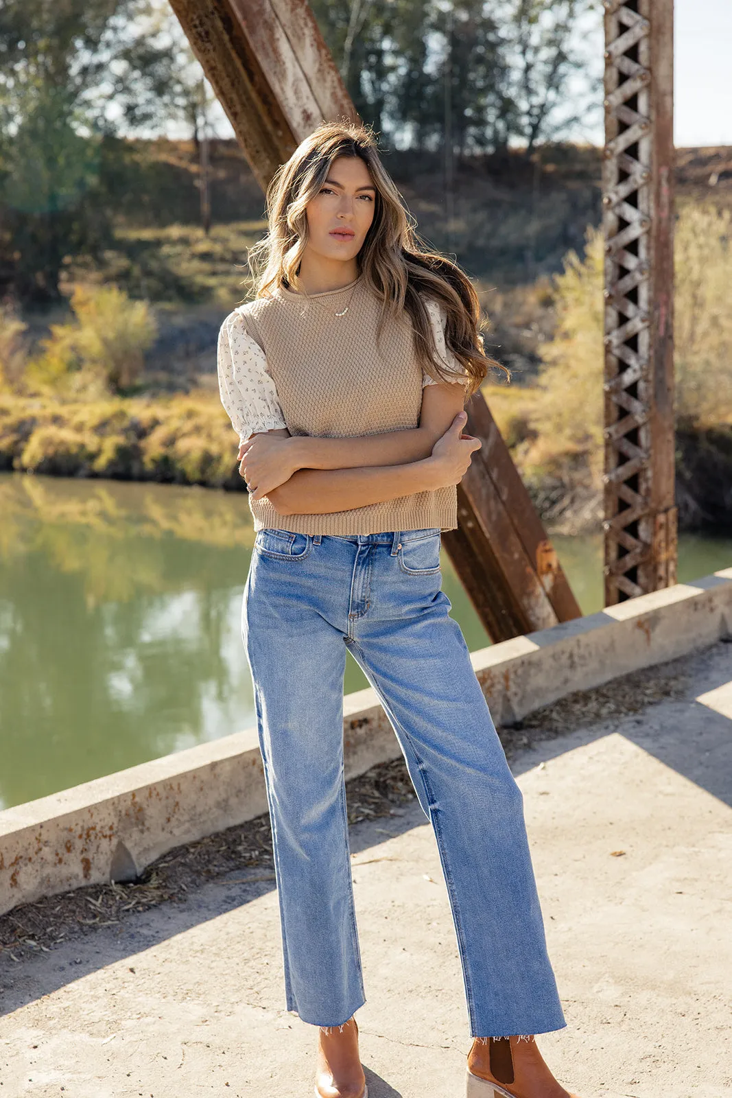 Karson Puff Sleeve Blouse