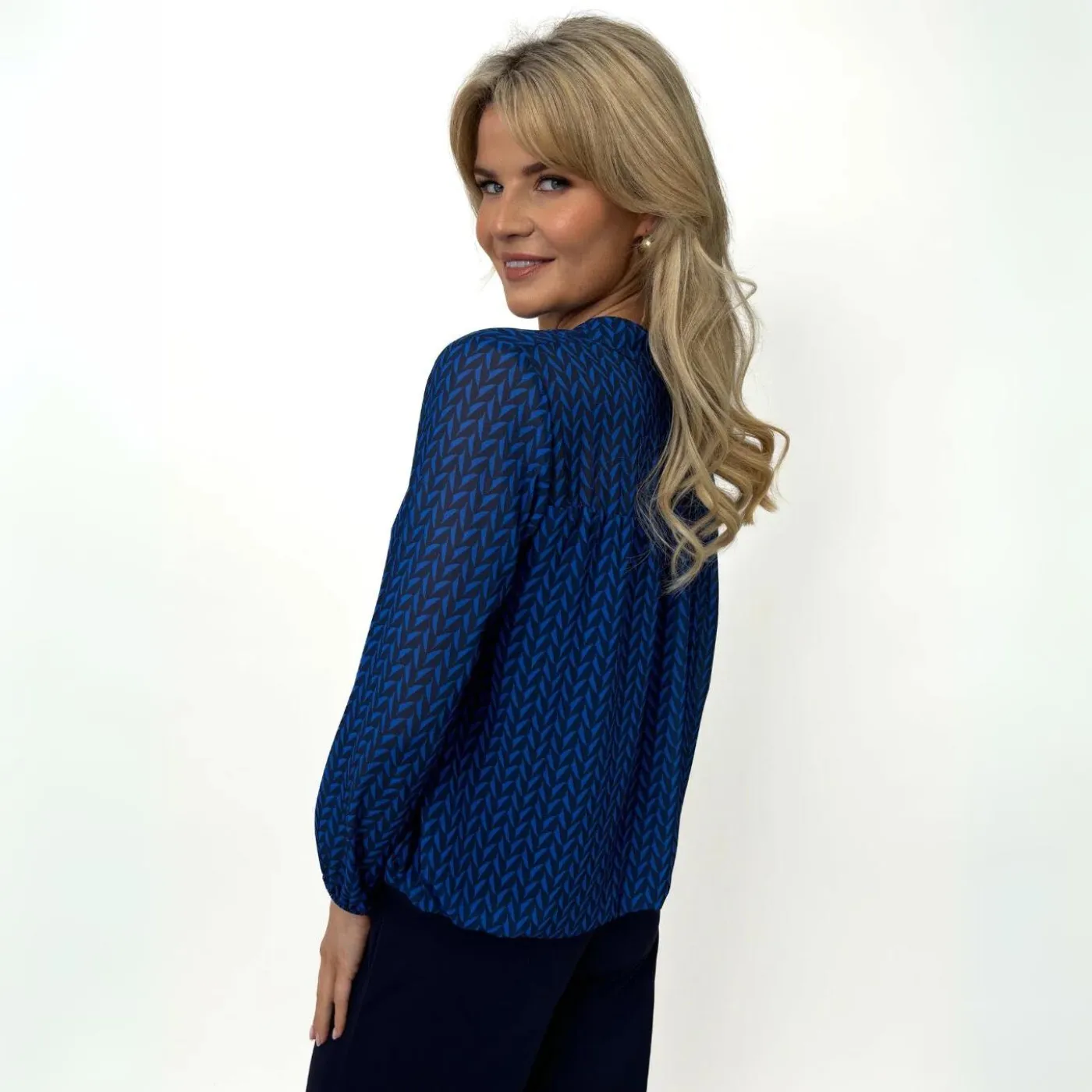 Kate and Pippa Bella Band Top | Blue