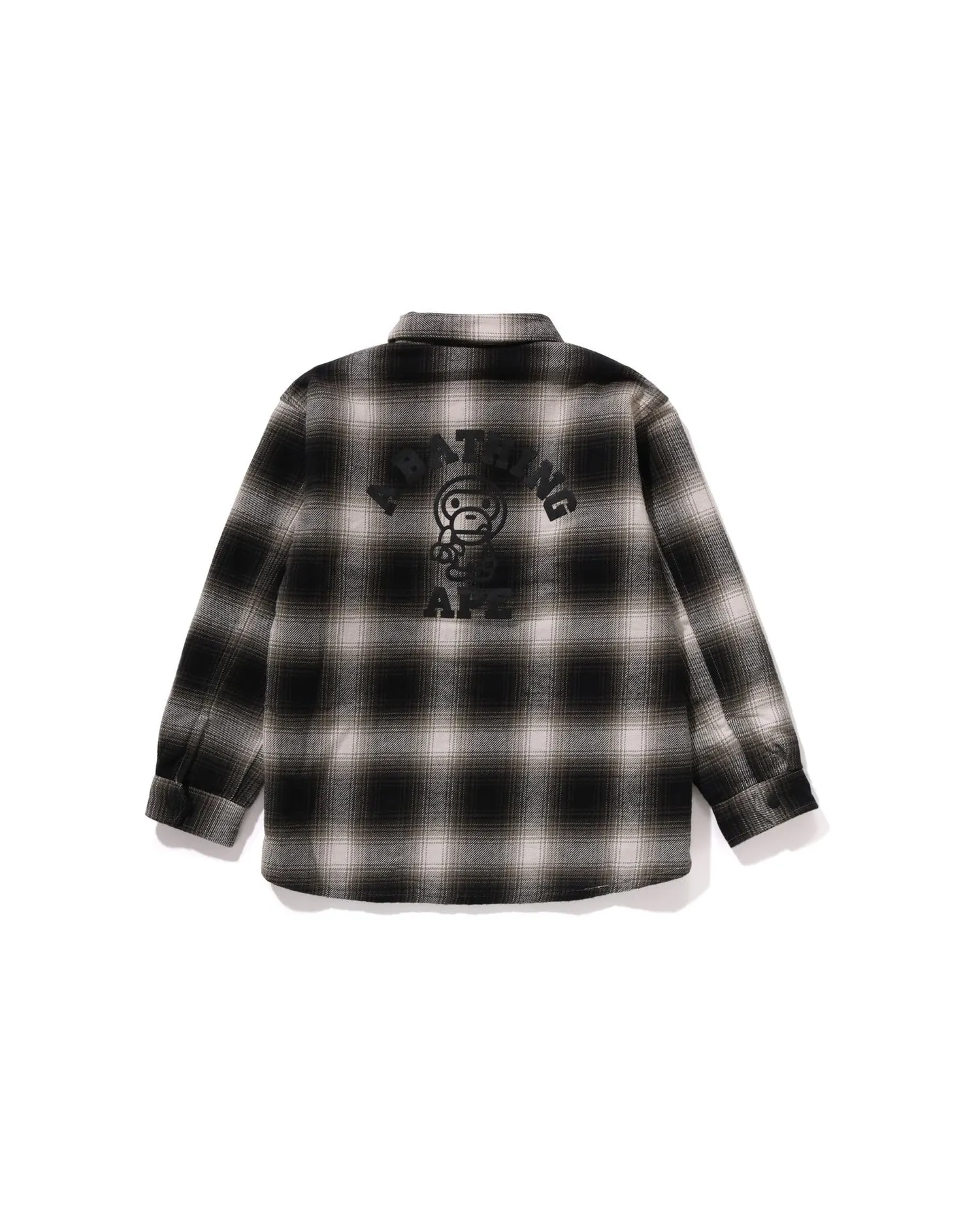 Kids Check Hooded Shirt Jacket
