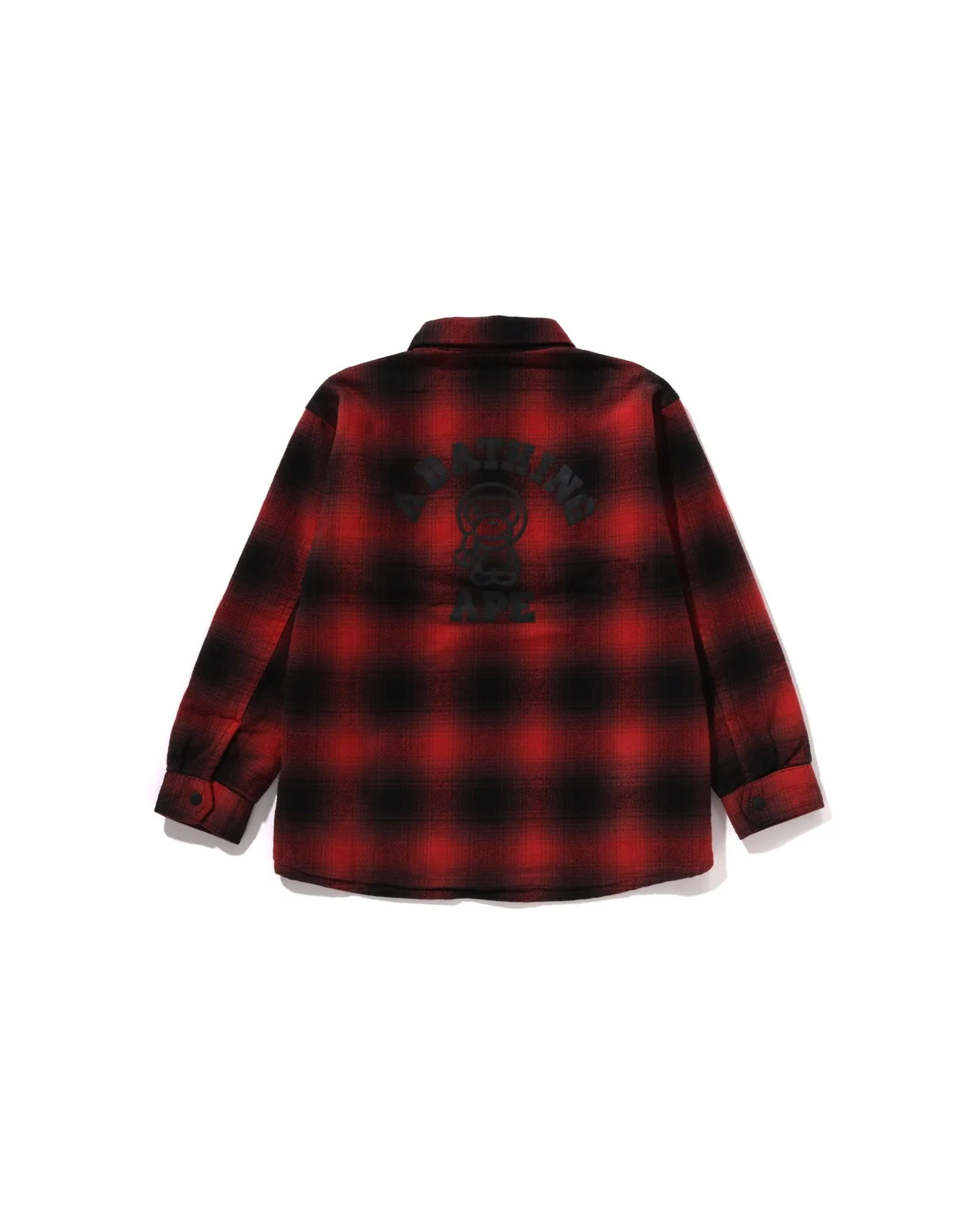 Kids Check Hooded Shirt Jacket