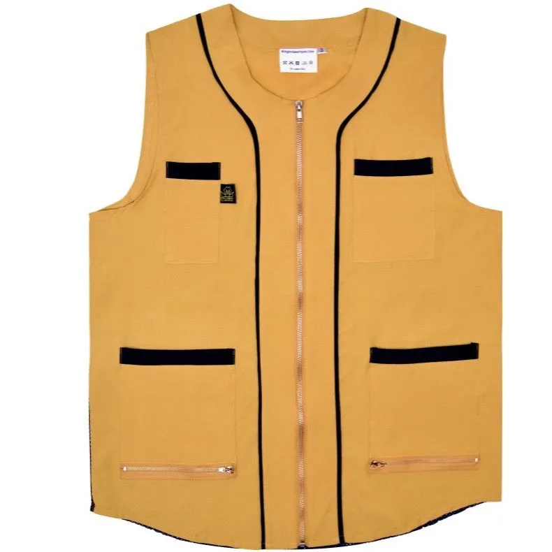 King Midas Barber Vest (Gold)