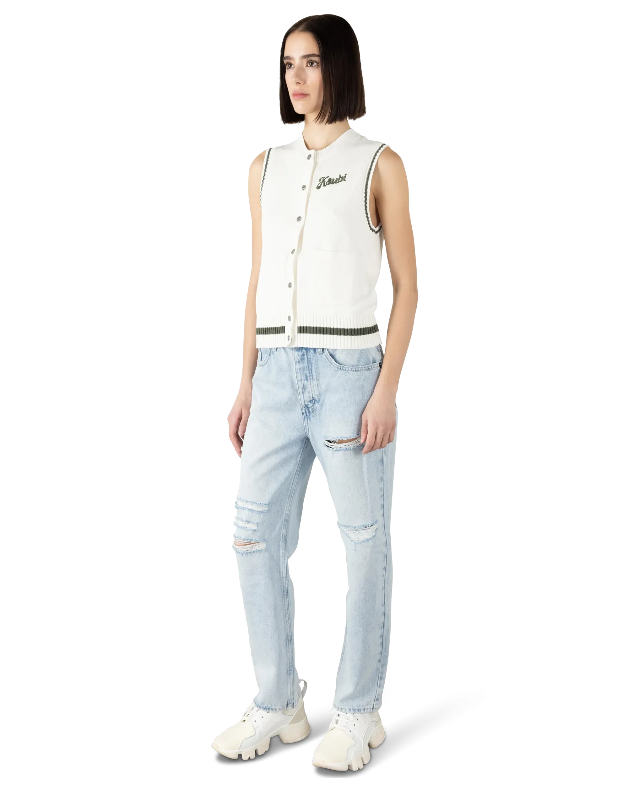 Ksubi Jeans Academy Button-Up Vest