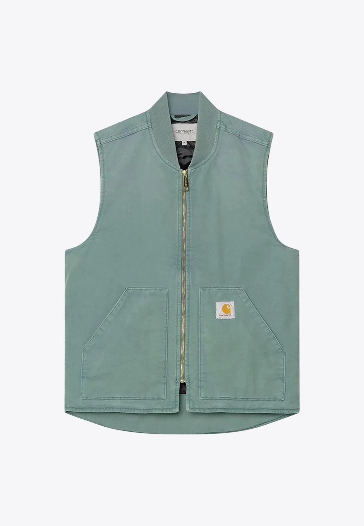 Logo Patch Classic Zip-Up Vest