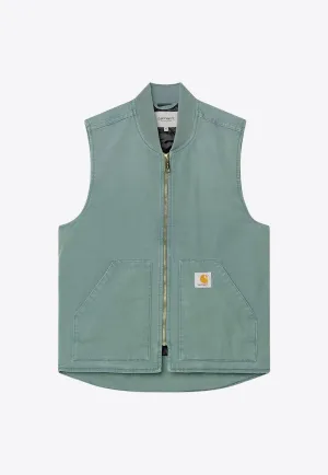 Logo Patch Classic Zip-Up Vest