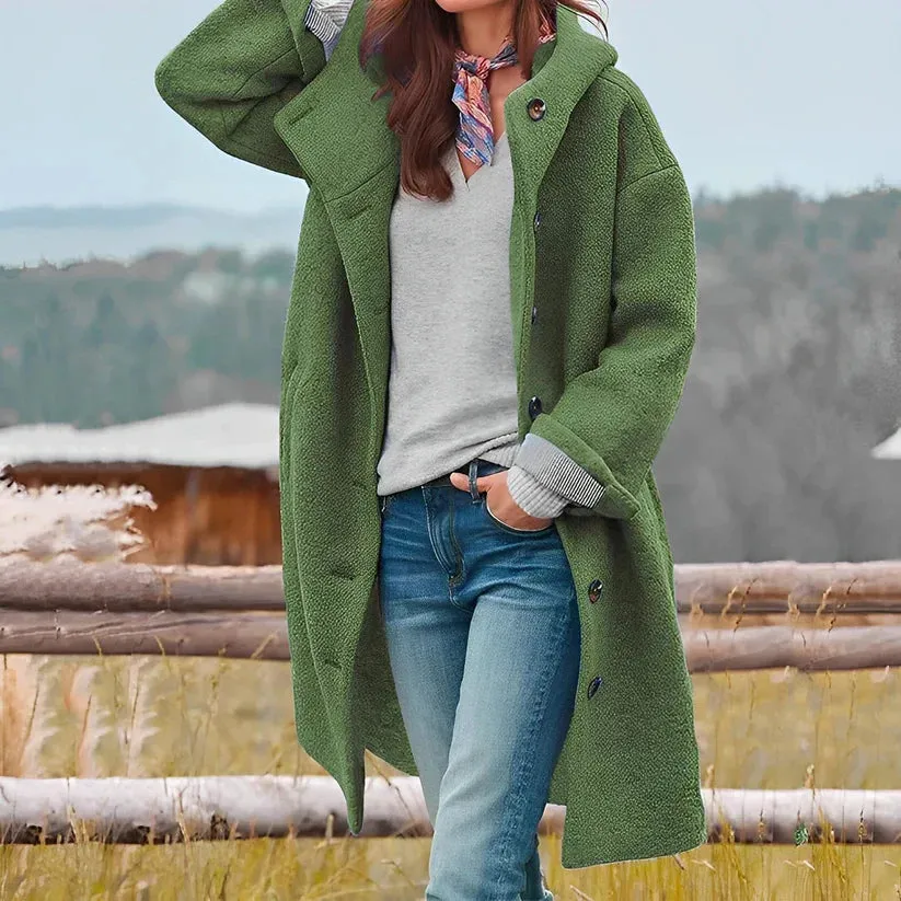 Long hooded coat, Frannie