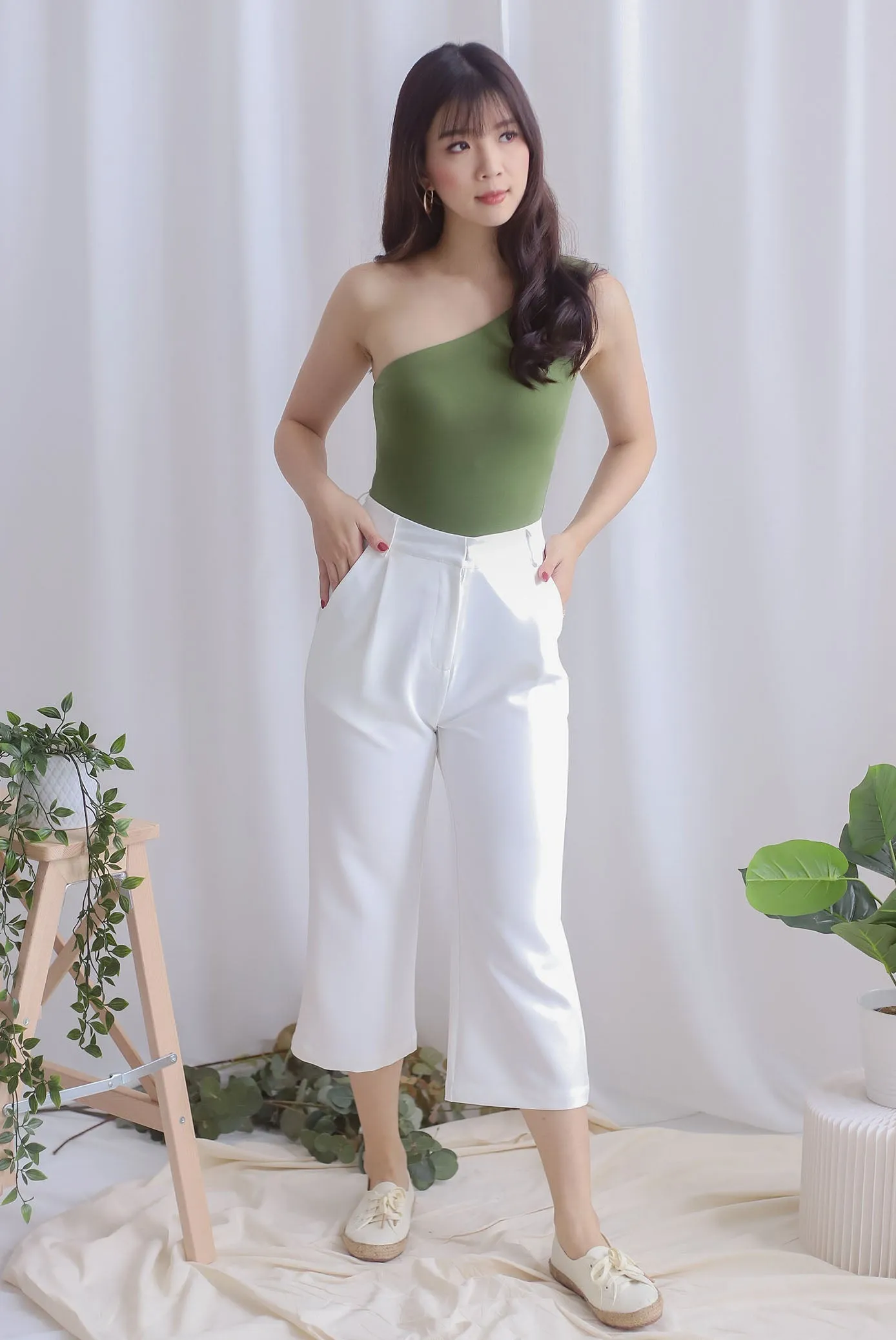 Lula Toga Bodysuit In Olive