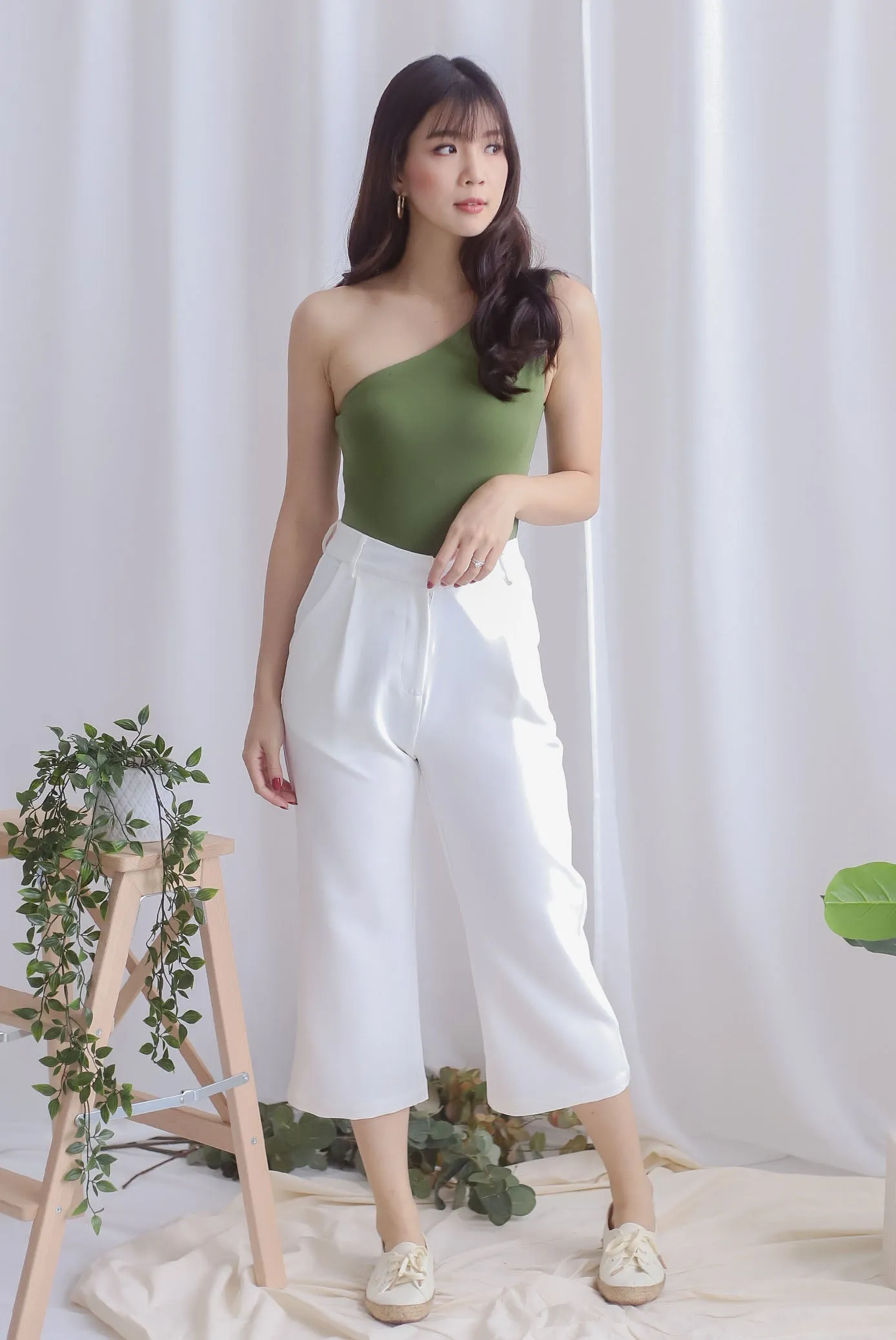 Lula Toga Bodysuit In Olive