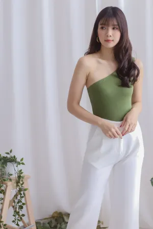 Lula Toga Bodysuit In Olive