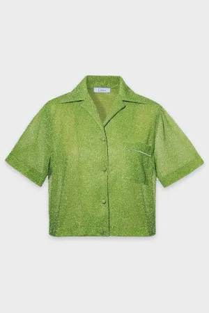 Lumière Bowling Shirt in Lime
