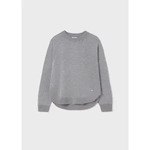 Mayoral Long Sleeve Metallic Shimmer Top