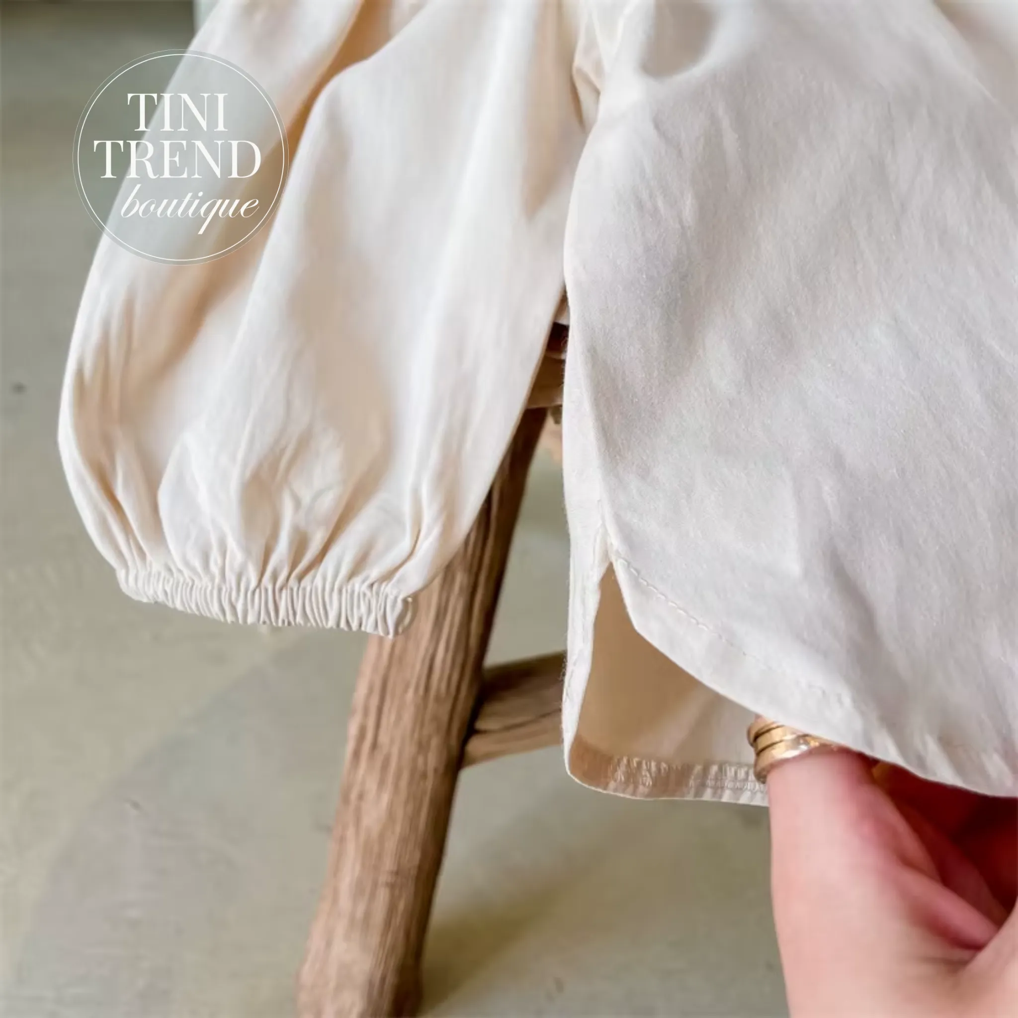 MELINDA | Puff Sleeve Scandinavian Style Blouse