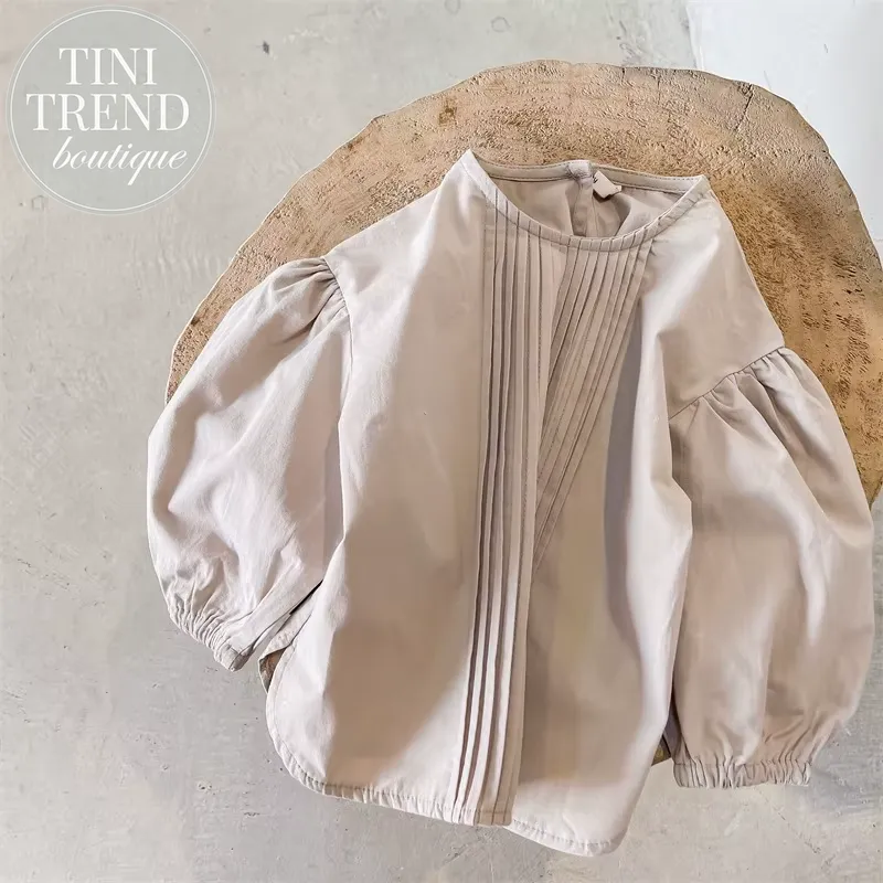 MELINDA | Puff Sleeve Scandinavian Style Blouse
