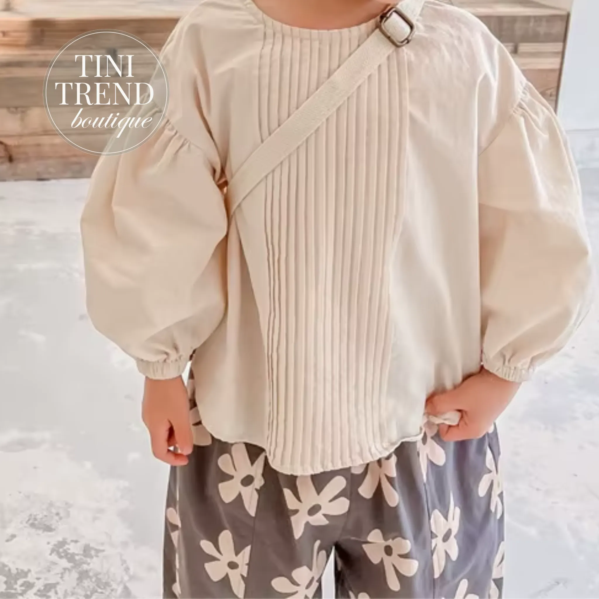 MELINDA | Puff Sleeve Scandinavian Style Blouse