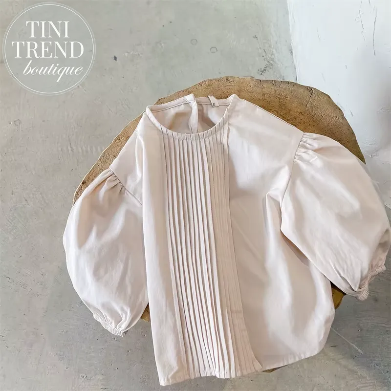 MELINDA | Puff Sleeve Scandinavian Style Blouse