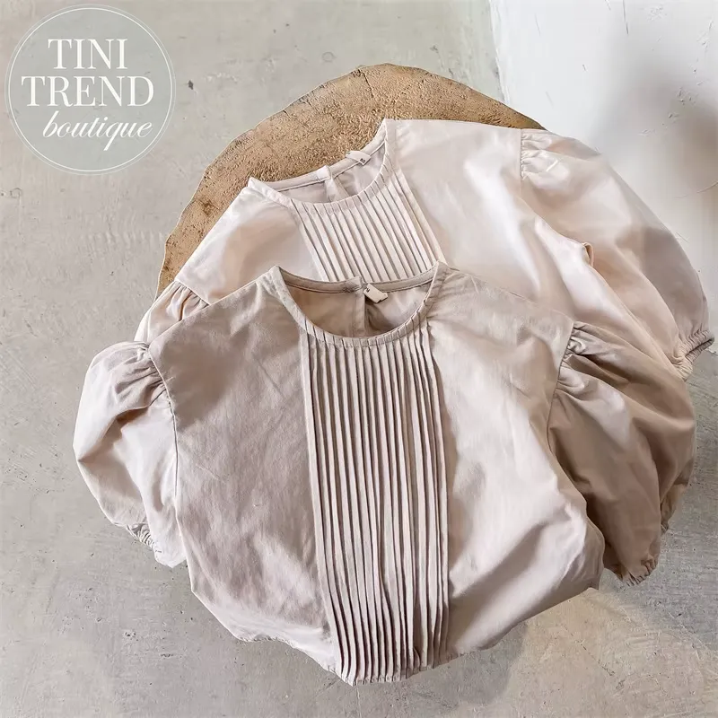 MELINDA | Puff Sleeve Scandinavian Style Blouse