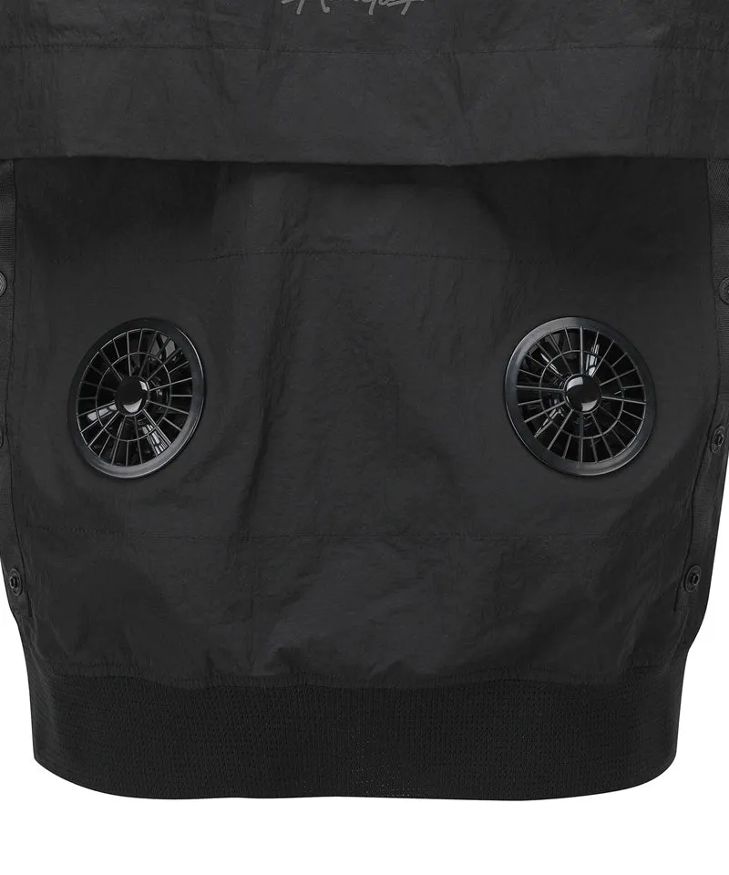 Men High Tech Cooler Vest - Black