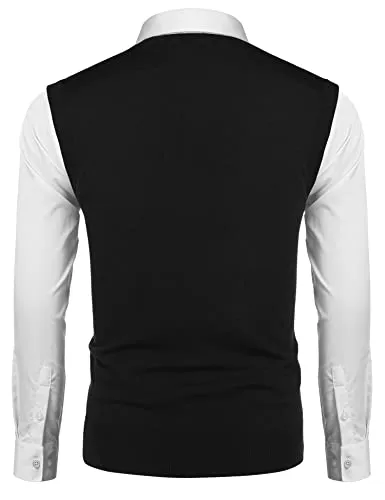 Men's Button Cardigan Vest