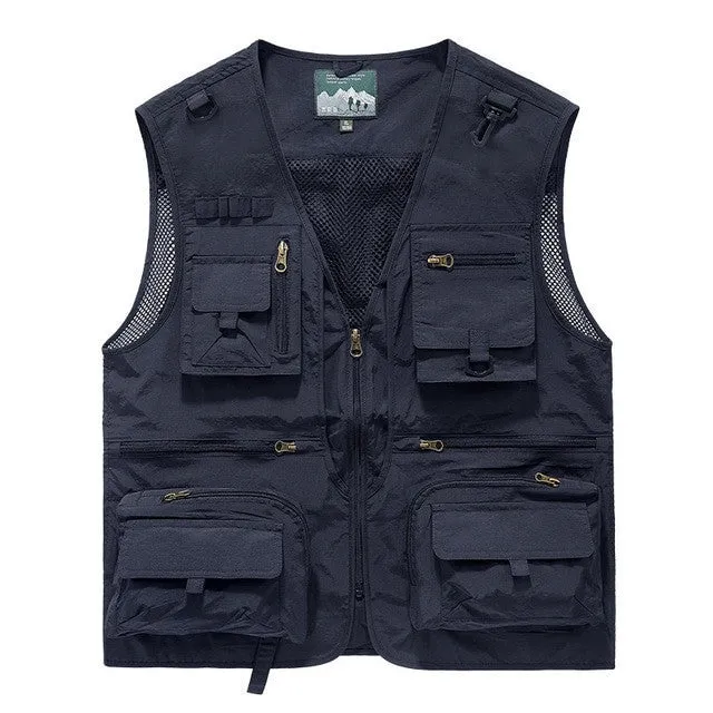 Men's Fast Drying Multi-Pocket Vest