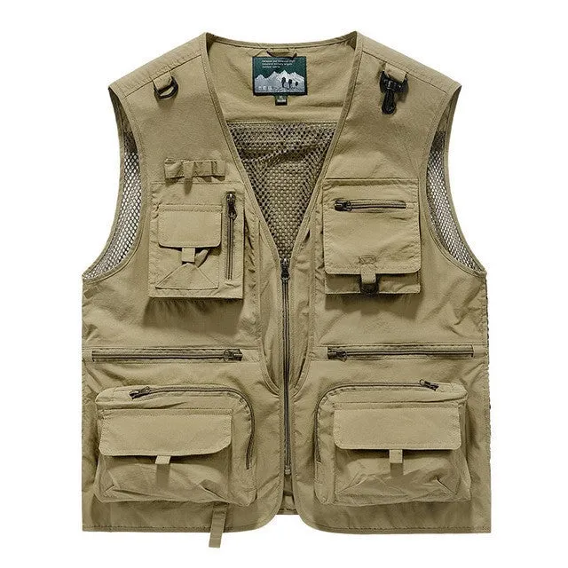 Men's Fast Drying Multi-Pocket Vest