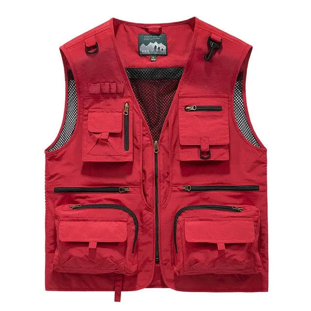 Men's Fast Drying Multi-Pocket Vest