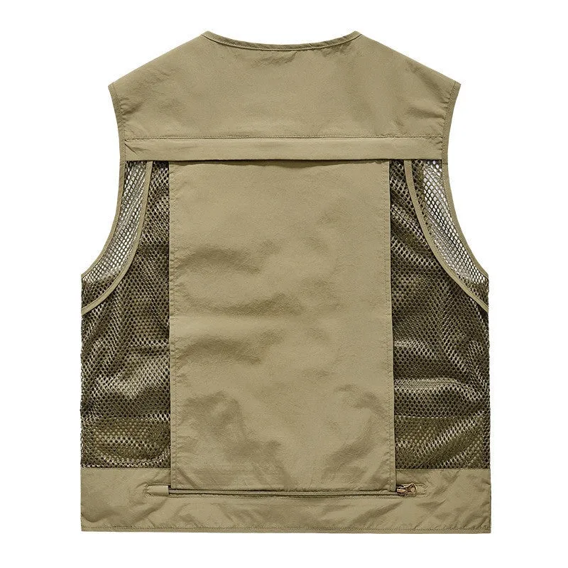 Men's Fast Drying Multi-Pocket Vest