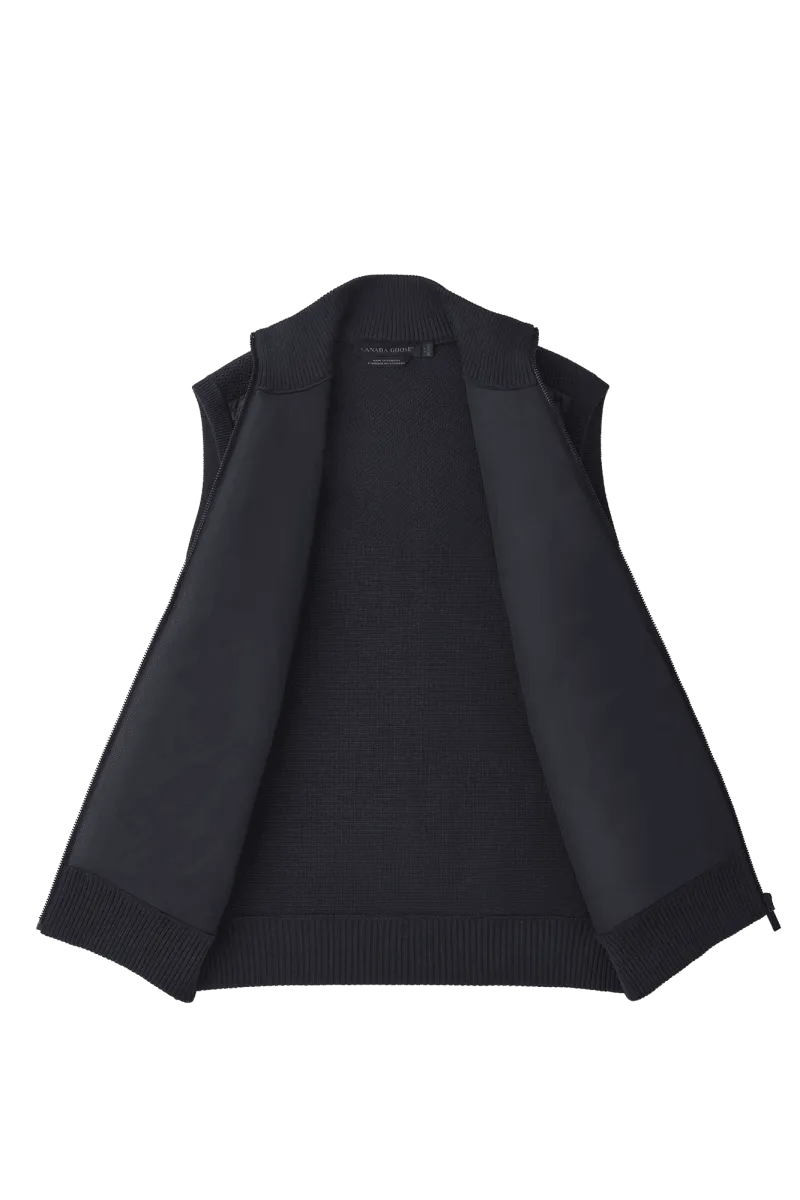 Mens HyBridge® Knit Vest Navy - 6829M