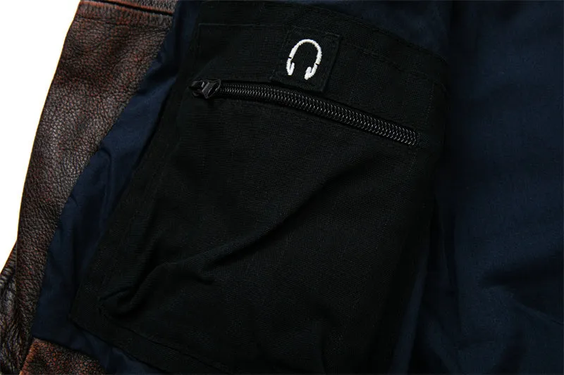 Mens Vintage Motorcycle Vest