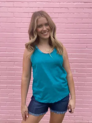 Metallic Tank Tops