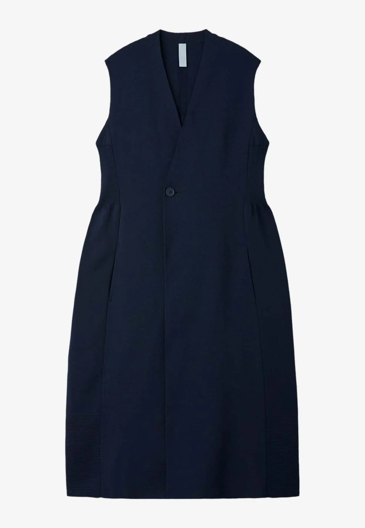 Milan V-neck Long Vest