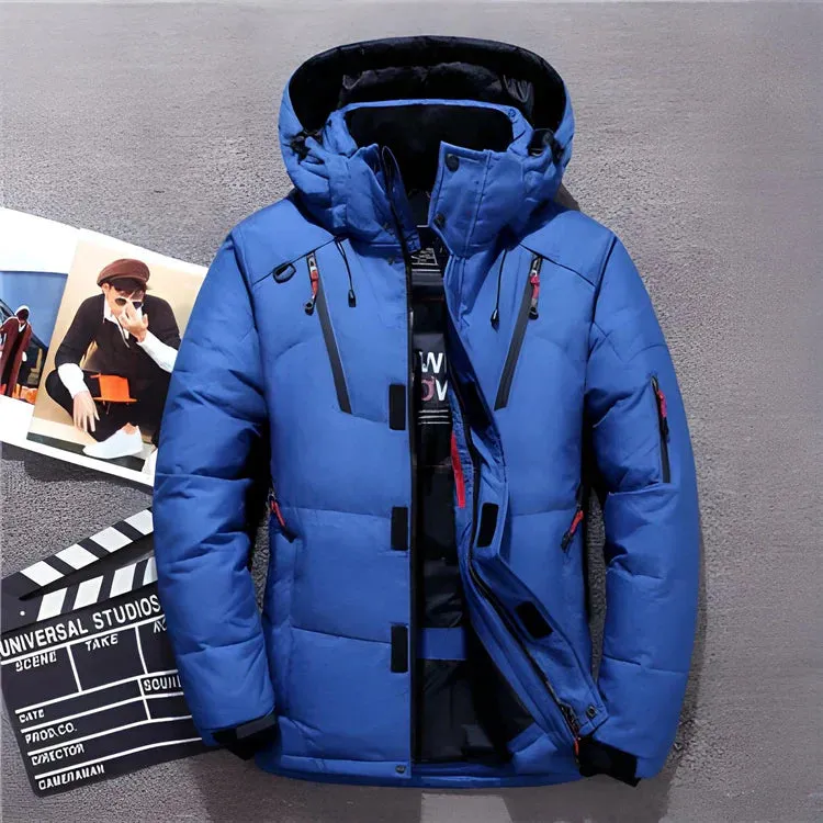 Modern hooded winter jacket, Mayo