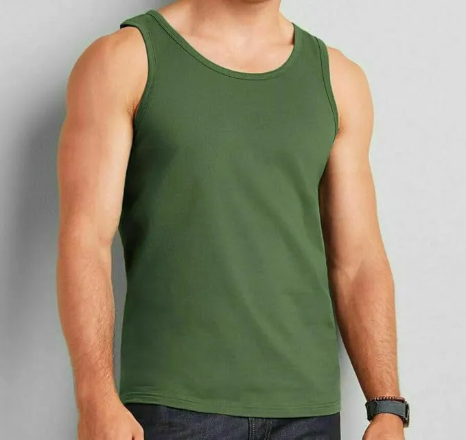 Molten Creek® 6X Pack Mens Vests Classic Sports 100% Cotton Tank Tops Summer Training Gym Sports Sleeveless Casual Undershirts S-2XL