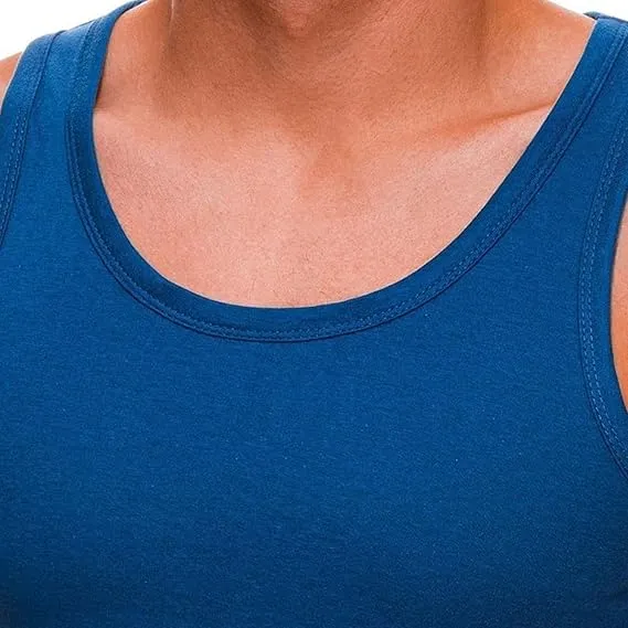 Molten Creek® 6X Pack Mens Vests Classic Sports 100% Cotton Tank Tops Summer Training Gym Sports Sleeveless Casual Undershirts S-2XL